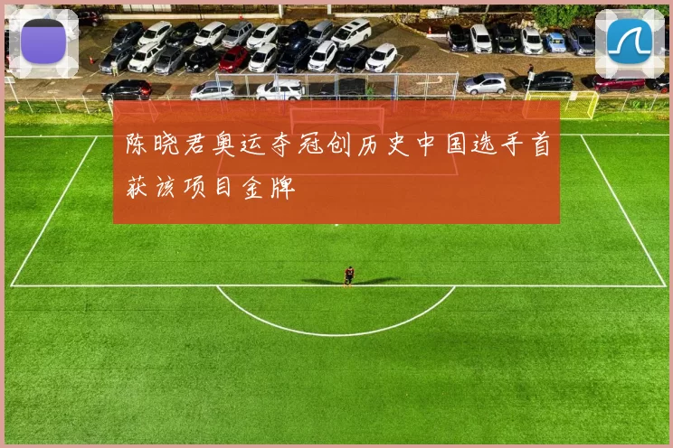 陈晓君奥运夺冠创历史中国选手首获该项目金牌