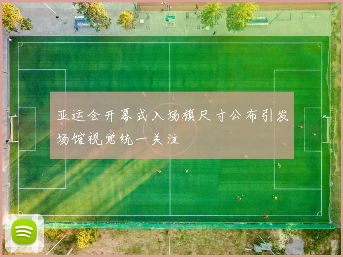 亚运会开幕式入场旗尺寸公布引发场馆视觉统一关注